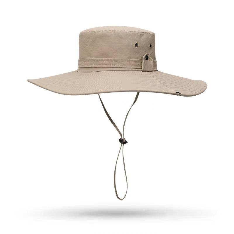Summer Sun Hat Fishing Cap Men Outdoor Hiking Fisherman Hat with Neck Flap Sun Protection