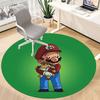M-Mario Office Round Area Rug, Under Office Chairs Bedroom Living Room Home Decor  a1022302