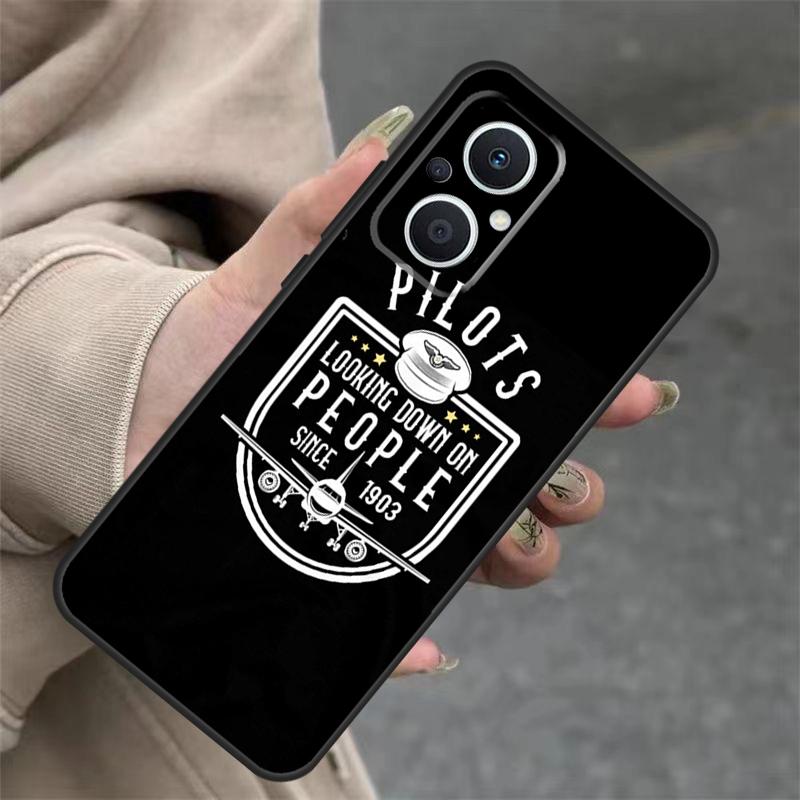 Кейс-портфель пилота для самолета для OPPO Reno 8T 13F 14F 12F 11F 10 12 13 14 Pro 7 8 Lite OPPO Find X8 X6 X9 Pro Чехол