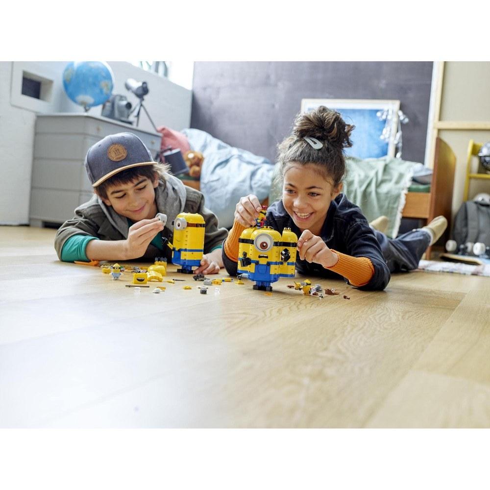 Конструктор LEGO Миньоны Миньоны и Секретная База Игрушечные Кубики Подарочный Дом 75551 для Детей Мальчиков и Девочек от 8 лет и Старше