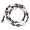 Natural Green Rutile Quartz Crystal Amethyst Gemstone Beads Necklace 17" UB-3272 UB-3272