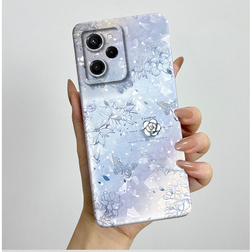 Чехол для Xiaomi Poco X5 Pro 5G Красивые Цветы Ударопрочный Силиконовый Мягкий Тонкий Задняя Крышка для Xiaomi Poco X5 X 5 PocoX5 X5Pro Capa