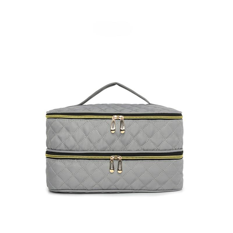 Сумка для хранения лаков для ногтей с 40 отделениями, чехол для эфирных масел, портативная косметичка, большая сумка-органайзер с ручкой для путешествий, для маникюрного салона