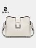 Zency Genuine Leather Designer Noble Shopper Shoulder Bag Commuter Large Bucket Handbag Women Tote Underarm Bags Cross Body Bag