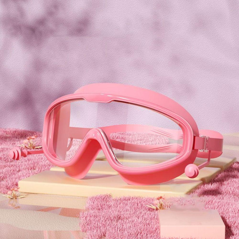 Large Frame Diving Eyewear Anti-fog Water Racing Glasses Swim Training Glasses  Swimming Beginner