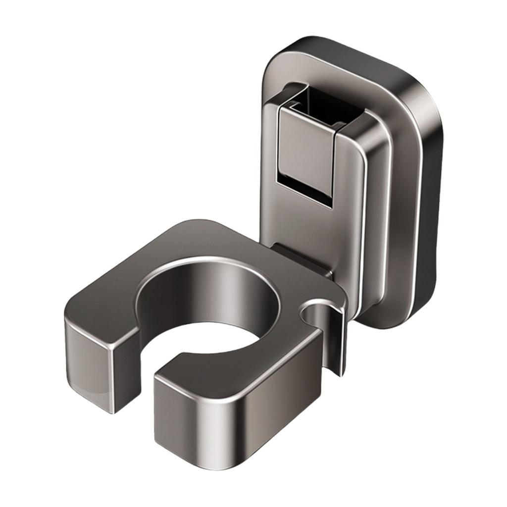 Элегантные Прочные Пластиковые Самоклеящиеся Настенные Держатели для Фена для Легкой Установки и Снятия в Ванных комнатах