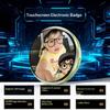 Динамичный электронный значок-дисплей, Умный Bluetooth-значок с аниме, Цифровой экран для отображения, Модный электронный значок, Подарок, Отображение текста и коротких видео