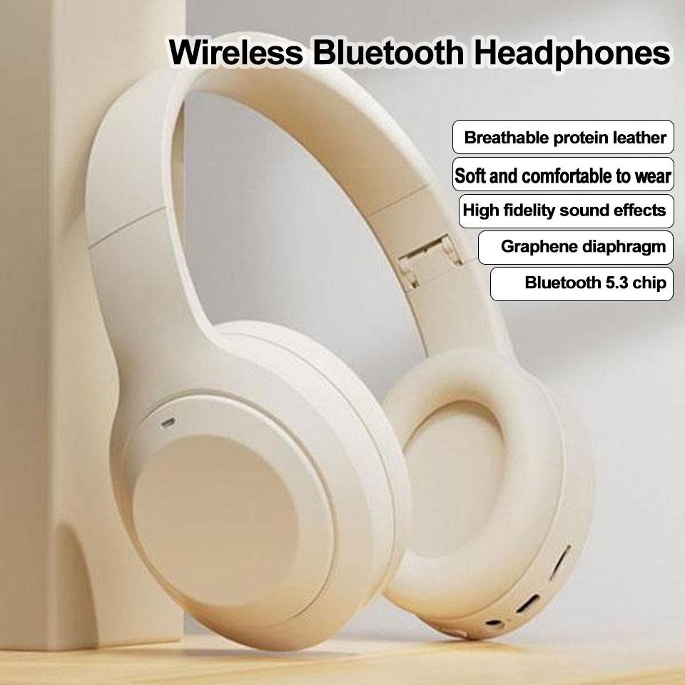 Bluetooth-гарнитура Type-C с зарядкой и активным шумоподавлением, беспроводные наушники с наушниками для воспроизведения музыки, поддержка TF-карт