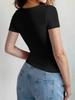 2024 Trendy European & American Slim-Fit Round Neck Short-Sleeve T-Shirt