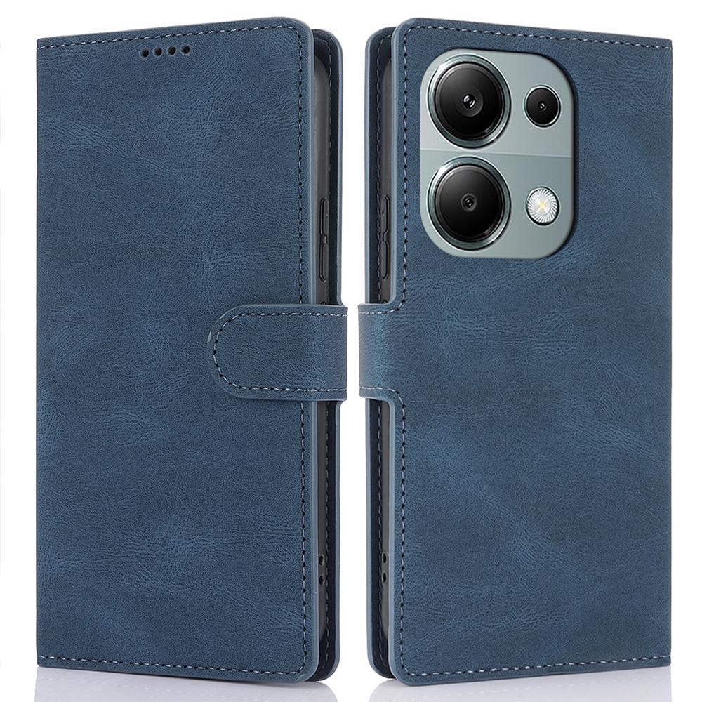 Для Xiaomi Redmi Note 13 4G Wallet Cases Anti Drop Leather Phone Cover