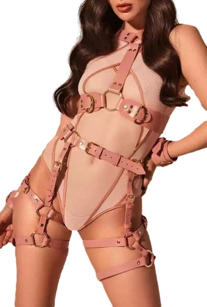 Deliah Rose Full Body Harness - KinkHarness - Women's Harness