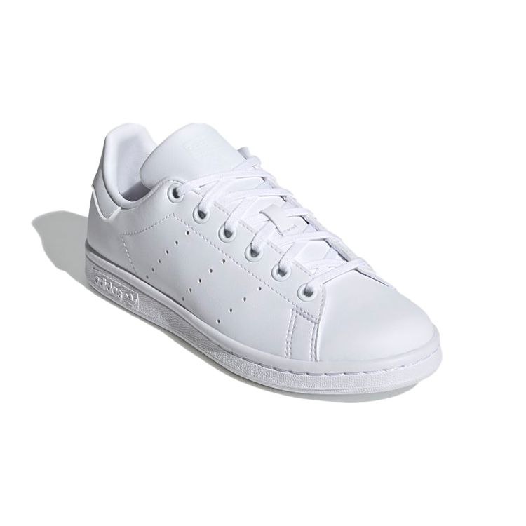 Adidas Кроссовки детские Stan Smith J Triple White 2024 Cloud-White FX7520