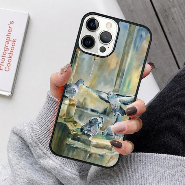 Pigeons Doves Bird Birds Flock Animal Phone Cases Cover For iPhone 17 Air 16 16e 15 14 12 13 11 Pro MAX apple Plus