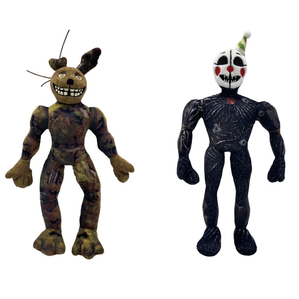 New Anime Bite By Night Plush Springtraped Ennards Plush Doll Horror Game Peripheral Survivors Killers Plushie Toy Gift For Kid