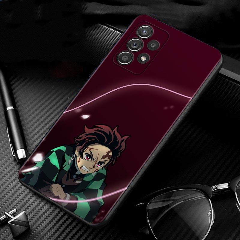 Чехол для Samsung Galaxy A12 A51 A71 A31 A13 A11 A01 A72 A52 A42 A32 A22 A52s A21s A02s A03 A02, милый мультяшный убийца демонов