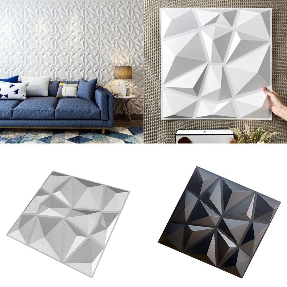 Decorative 3D Wall Sticker Art Wallpaper Wall Renovation Wall Panel Living Room Bathroom Kitchen