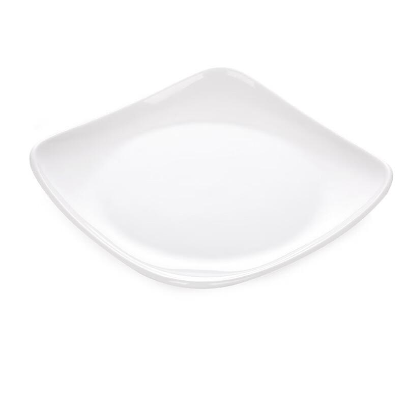 Nordic Melamine 8.5-inch Square Dinner Plate