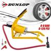 Pompe à pied - Dunlop - Universelle - Manomètre - 4 капусона с клапаном - Jaune et Noir