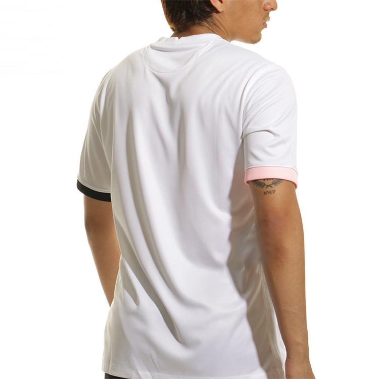 Nike Выездная тренировочная майка с короткими рукавами Paris Saint-Germain 21-22 сезона, мужские спортивные майки белого цвета CV7902-101