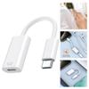 USB C To iOS Lightning Female Audio and Power Adapter Cable for Ios Earphone iPhone 15 16