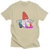 Мужская футболка с радужным принтом Gravity Falls в стиле манга, с коротким рукавом, хлопковая, модная, повседневная, приталенная