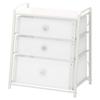 IKEA LOTE Chest White (3 Drawers), (30293723) (302.937.23)