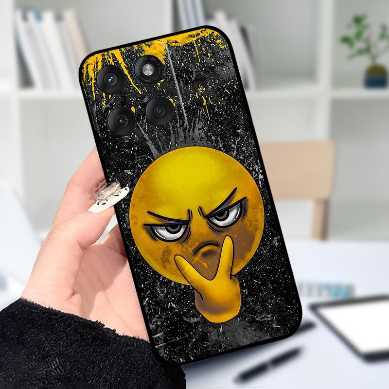 Для Motorola Edge 60 Fusion Мягкий чехол XT2503-4 Милый мультяшный силиконовый TPU чехол для телефона Для Moto Edge 60Fusion 5G Защитный Fundas