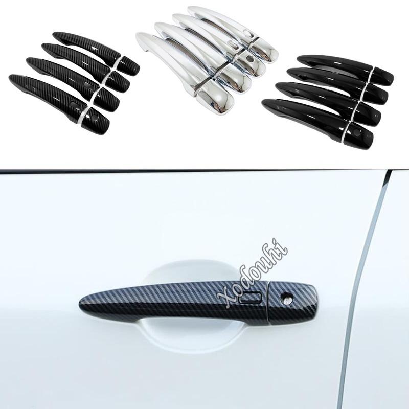 ABS Car Door Handle Handrail Armrest Cover Sticker Frame Trim Auto Exterior Accessories For Nissan Qashqai J12 2024