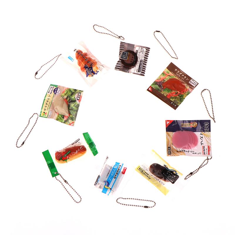 1 шт. кукольный домик имитация еды игрушка кулон креативный рюкзак кулон случайная доставка