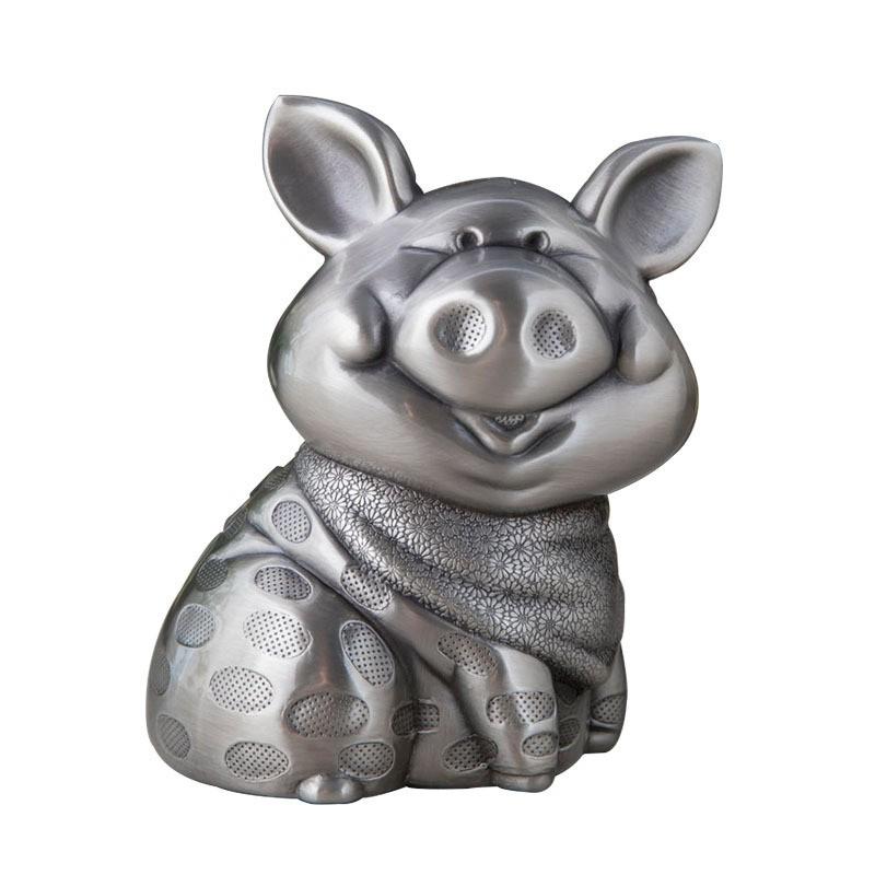 Metal Cartoon Piggy Bank Kids Large Size Savings Jar Home Decor Christmas Gift