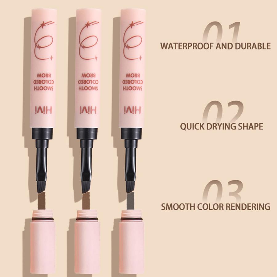 Lamudeland Eyebrow Cream Waterproof Long Lasting Tattoo Brow Gel With Brush Eye Make Up