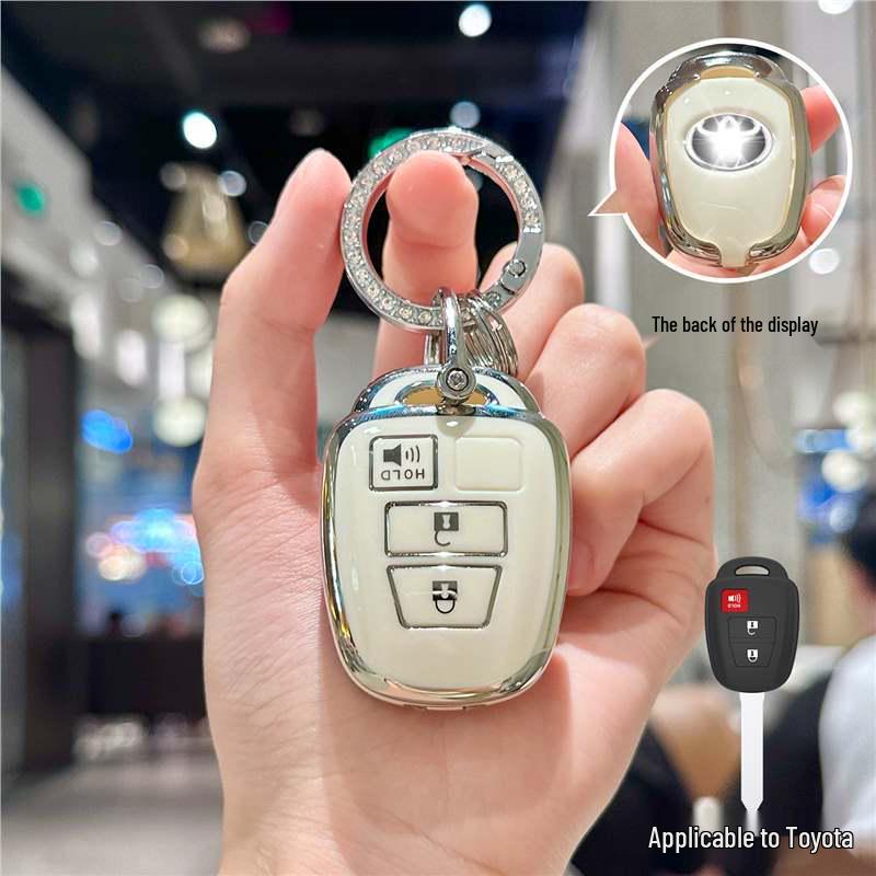 Чехол для ключа Toyota для Corolla, RAV4, Camry, Vios, Highlander, Asia Dragon, Velanda