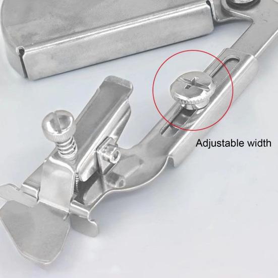 1/2 шт., швейная машина, магнитная направляющая для шва, швейная машина из нержавеющей стали, промышленный домашний швейный край