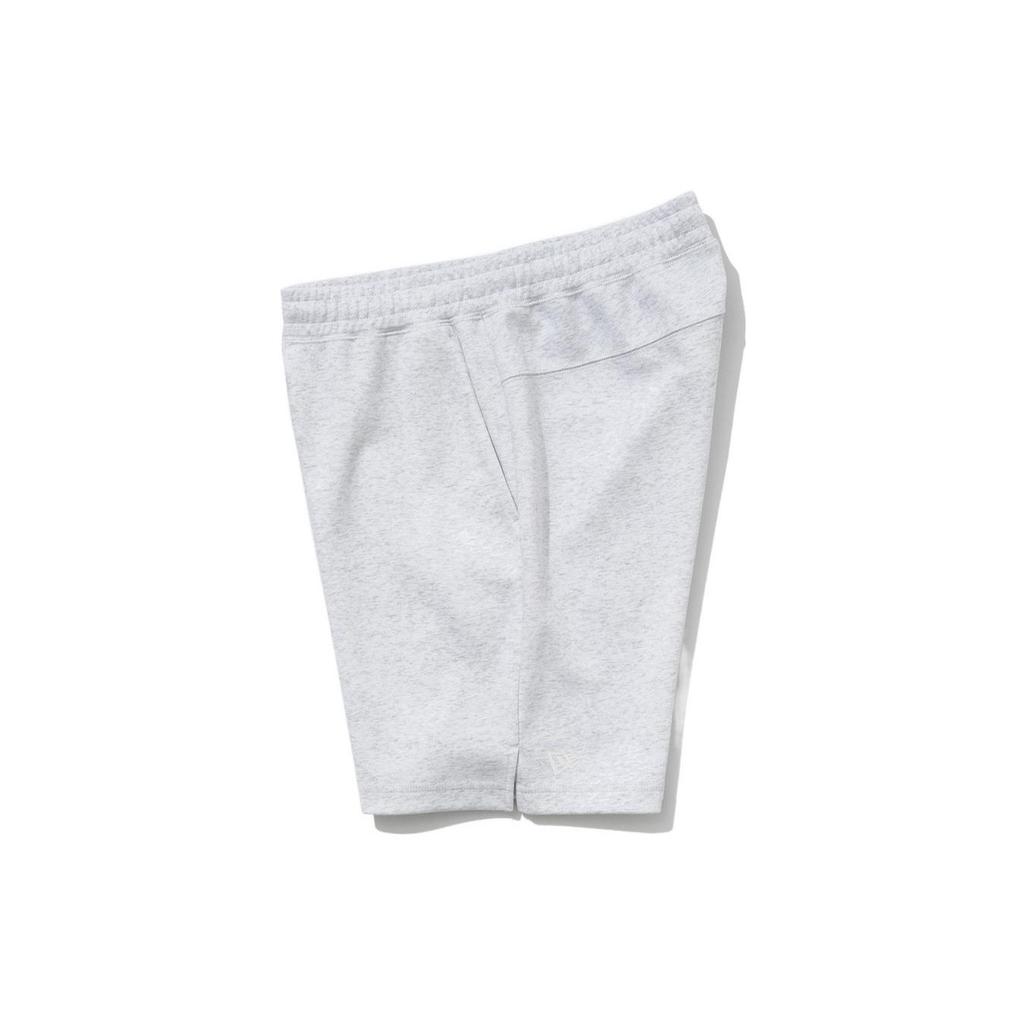 New Era SS22 Минималистичные флисовые свободные шорты средней посадки Унисекс шорты Серый Белый 13086464
