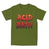 Смешные футболки Acid Bath Мужские Женские Хлопковые Грязевой Металл Группа Футболка Графическая Печать Одежда - Мужская Летняя Хлопковая Графи...