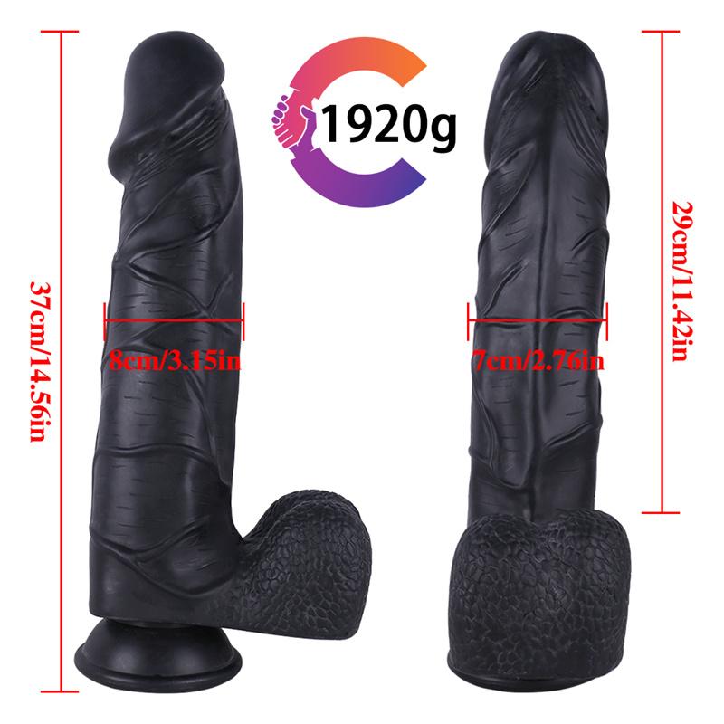 Женский супер толстый длинный имитация большого фаллоимитатора пениса SM Real Feeling секс-игрушки прибор большая анальная пробка