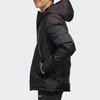 Adidas Neo Solid Warm Hooded Down Sport Jacket Winter Men Outerwear Black EI4410