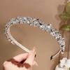 Retro French Crystal women's hair band accessories Headband for Women Korean Edition Versatile hair bands  Headbands for girls