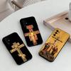 О-Православный Крест Чехол для Телефона для Samsung S25,S24,S21,S22,S23,S30,Ultra,S20,Plus,Fe,Мягкий Силиконовый Черный Чехол