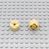 100 шт. Совместимый с LEGO 3941 Кирпич Круглый 2x2 с отверстием для оси Строительный Блок для Творчества Образовательный Собираемые Частицы
