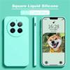 Для Realme 12 Pro Plus Чехол квадратный жидкий силиконовый задний мягкий чехол для Realme 12 Realme12 Pro 12Pro Plus противоударный чехол для телефона