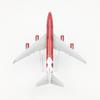 1/400 Scale 16cm  Malaysia Airlines Big Red Flower Boeing 747 Aircraft Model Planel Airplane Diecast Metal  Planes