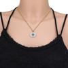 Турецкое ожерелье Lucky Evil Eye, женское 8 стилей, голубые глаза, женское очарование, модная эмалированная цепочка из нержавеющей стали, ожерелье, ювелирное изделие, подарок