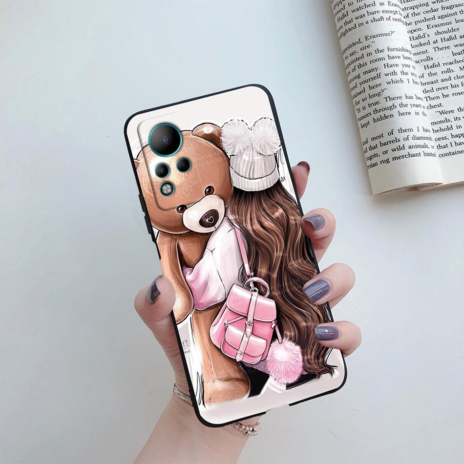Чехол для Infinix Note 12 G88 2022 Роскошная Звездное Небо Крышка для Телефона Тонкий Мягкий Funda Для Infinix Note 11 Чехол X663 X663B X663D Note11