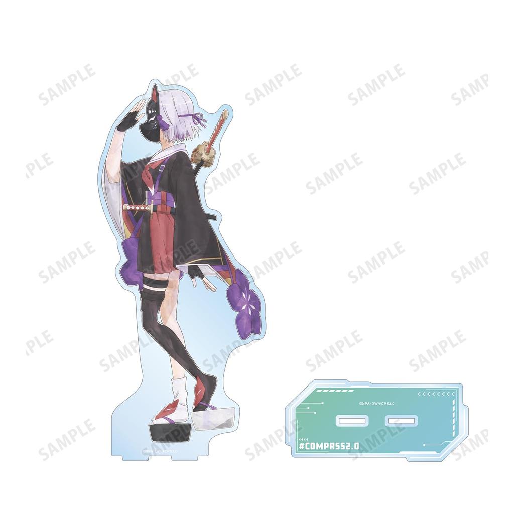Compass Combat Providence Analysis System Original Illustration Kitsunegasaki Amairo Ayumi Extra Large Acrylic Stand 2.0 Ver.