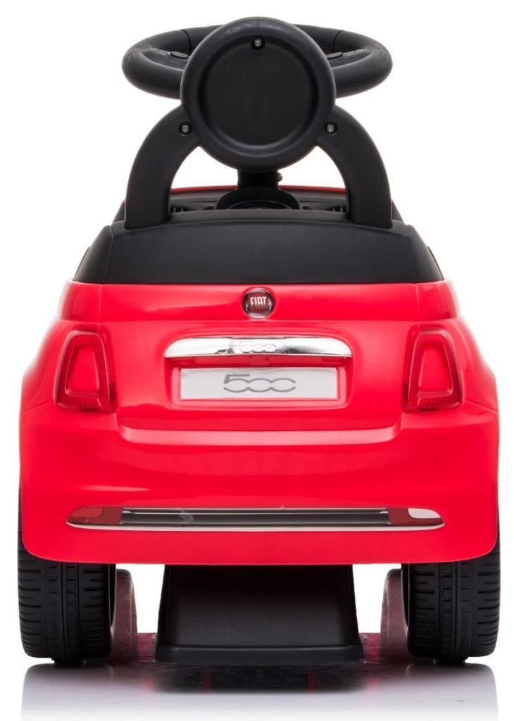 Jeździk Pchacz Chodzik Fiat 500 Corallo Czerwony
