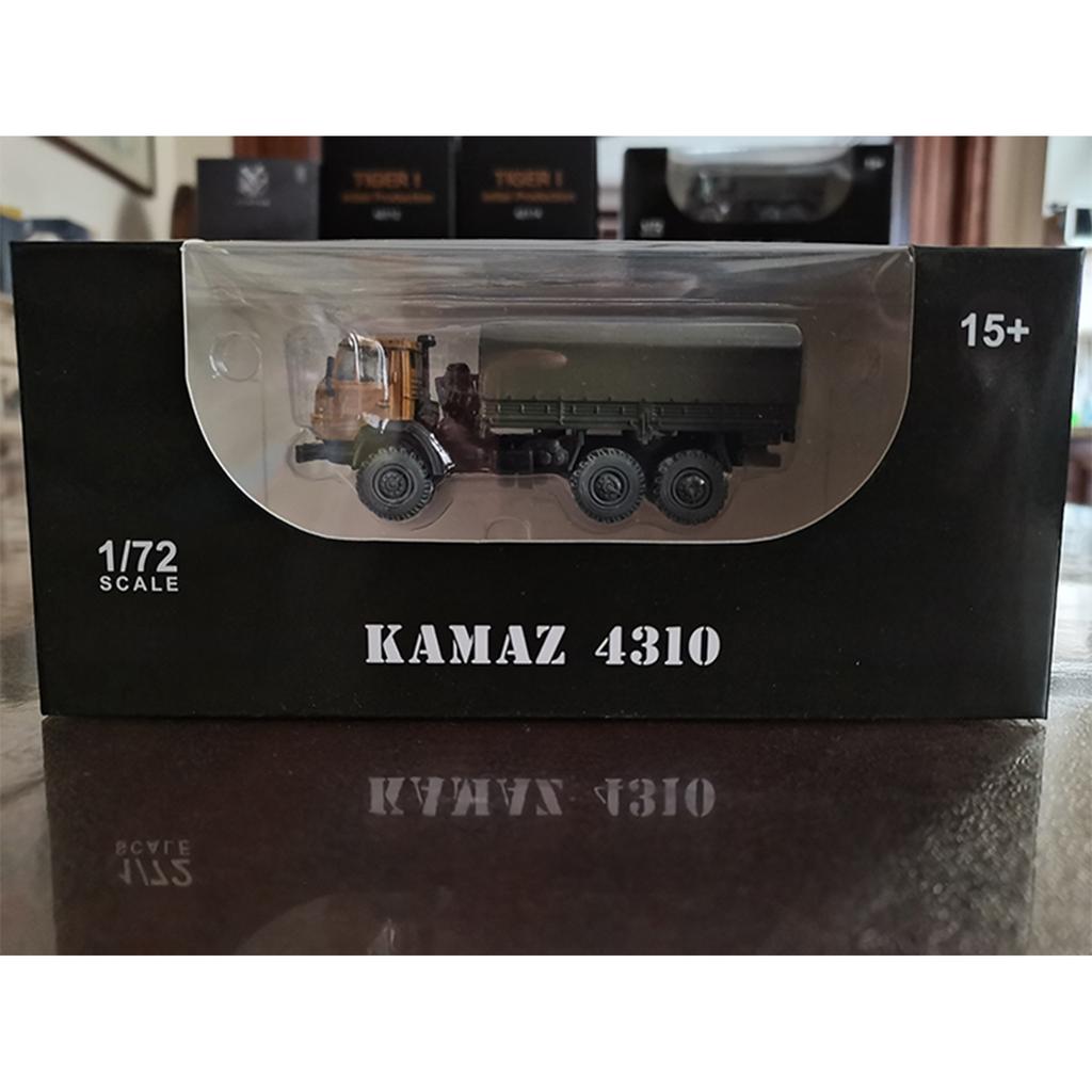 1/72 LE12061LA Российский грузовик КАМАЗ43101 Модель инженерной машины Окрашенная готовая модель Коллекционная модель
