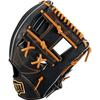 ZETT Pro Status Baseball Glove for Second and Kenta Imamiya Black x Oak Brown Size Made in BPROG760 Shortstop, Style, Right-Handed Throw, (1936), 4,