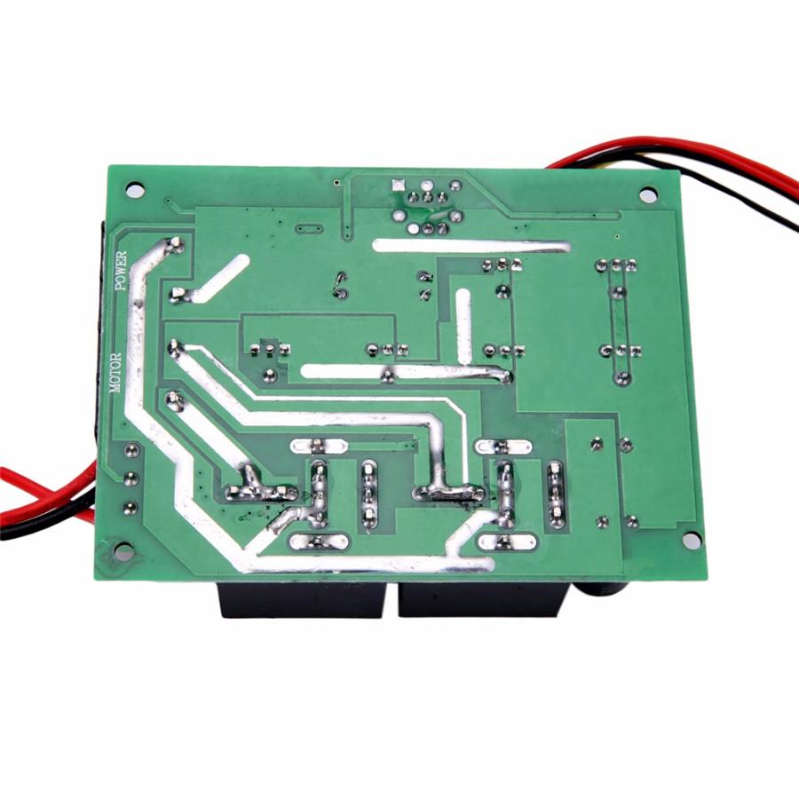 DC 12/24/36/48V 60A ШИМ регулятор скорости двигателя CW CCW реверсивный переключатель
