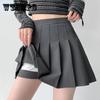 Women High Waist Pleated Skirt Y2k Summer Casual Kawaii A-line Black Tennis Japanese School Uniform Mini Skirts for Girls